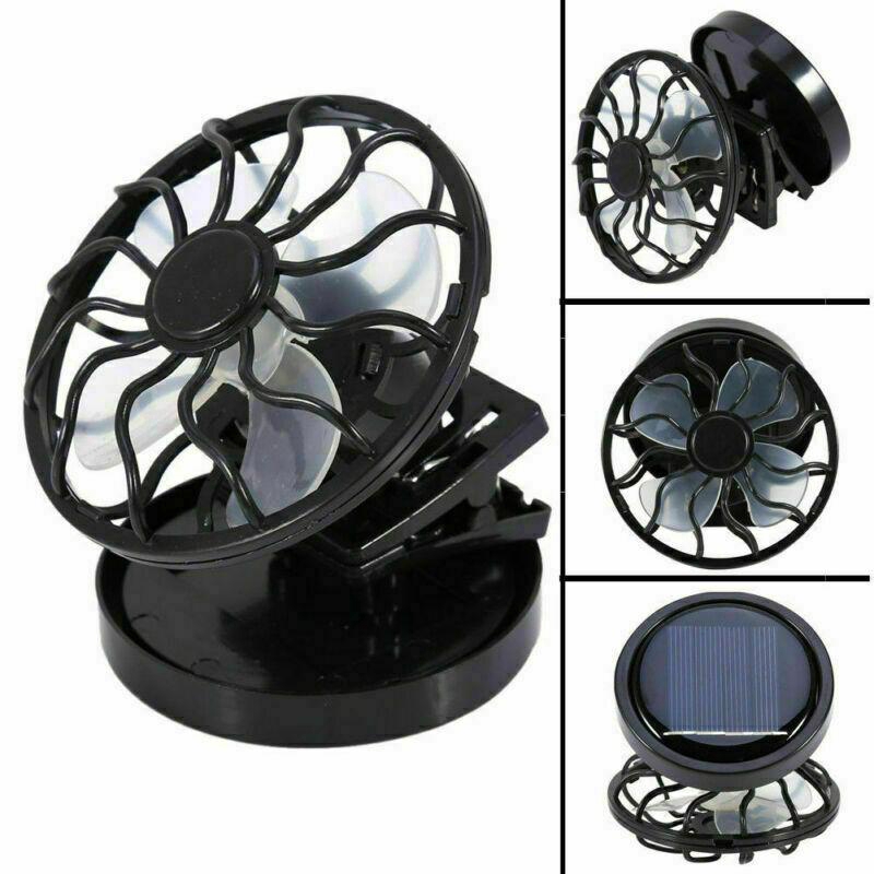 Summer Cooling Fan Clip-on Hat Mini Clip Solar Sun Energy Power Panel Cell Cooling Fan Cooler