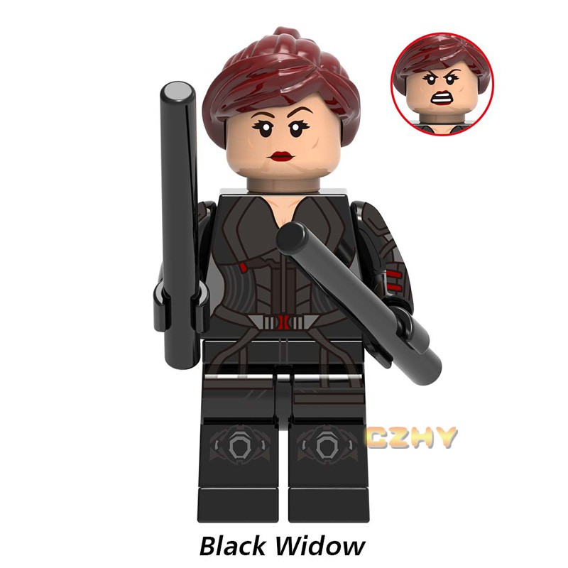 Đồ Chơi Lắp Ráp Mô Hình Nhân Vật Góa Phụ Đen