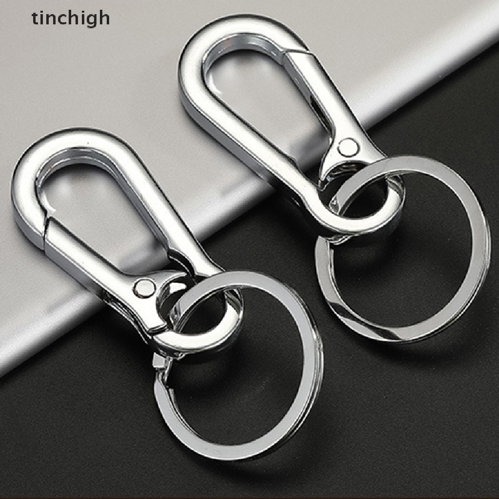 Móc khóa đeo thắt lưng bằng thép không gỉ hình hồ lô chống thất lạc dành cho nam