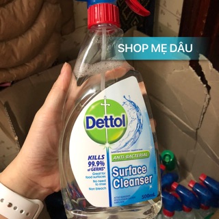 Chai Xịt khuẩn Dettol Surface Cleanser của Úc