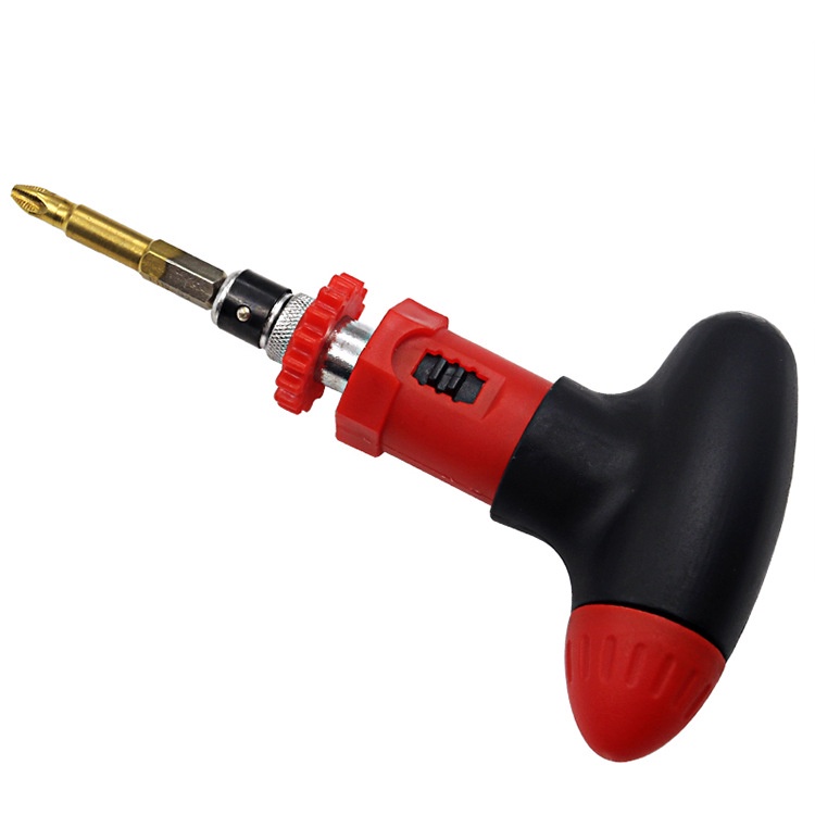 Tua nơ vít bỏ túi chữ T nhỏ gọn xoay 2 chiều thuận - nghịch  A111