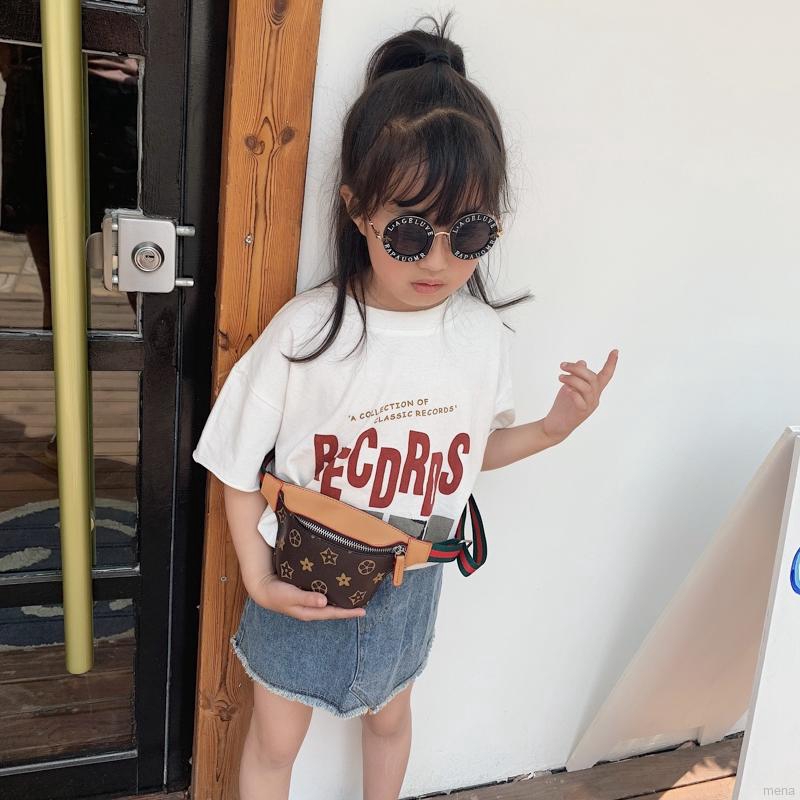 Túi đeo chéo ngực họa tiết xinh xắn dành cho bé yêu