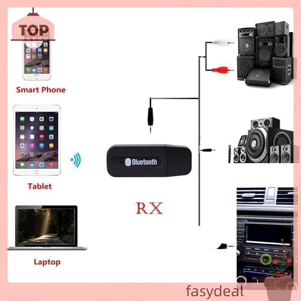 Usb Nhận Tín Hiệu Âm Thanh Bluetooth 3.5mm Chất Lượng Cao