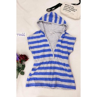 Áo thun phối nón chít eo size m/l. ta66