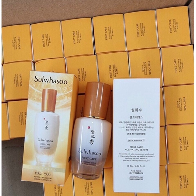 Tinh Chất Chống Lão Hoá Thiết Yếu Đem Lại Làn Da Khoẻ Và Rạng Rỡ Sulwhasoo 15ml