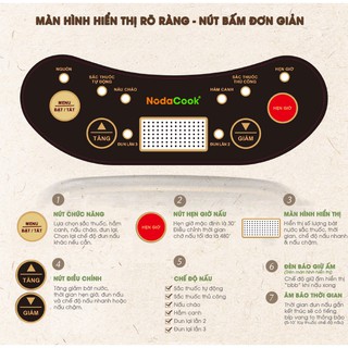 Ấm sắc thuốc bắc Nodacook 2lit và 4lit