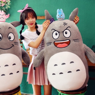 (78cm) Gối ôm thú bông totoro dài siêu mềm mịn