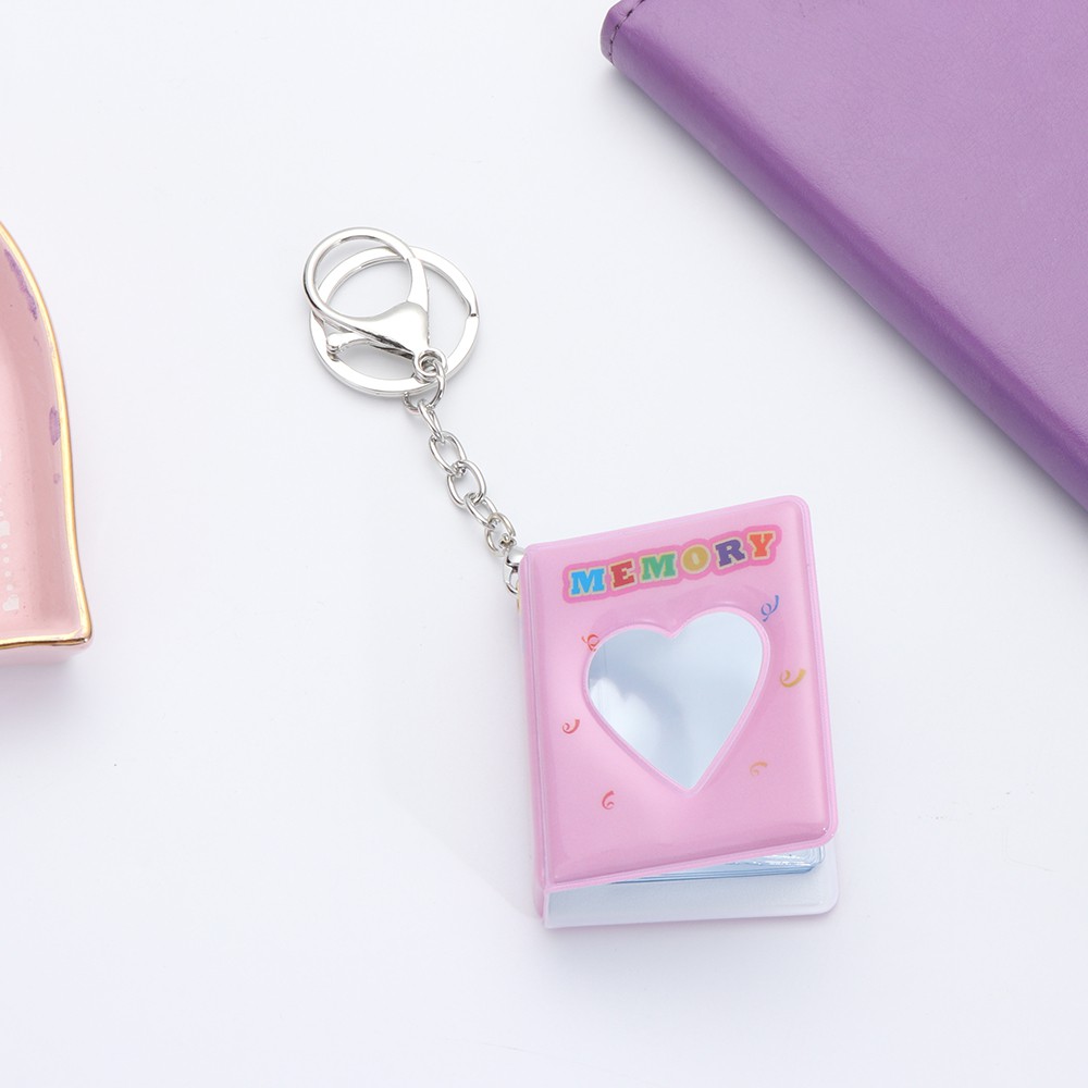 Móc Chìa Khóa Mini 16 Màu Sắc Kích Thước 1 Inch Có Móc Khóa Tiện Dụng