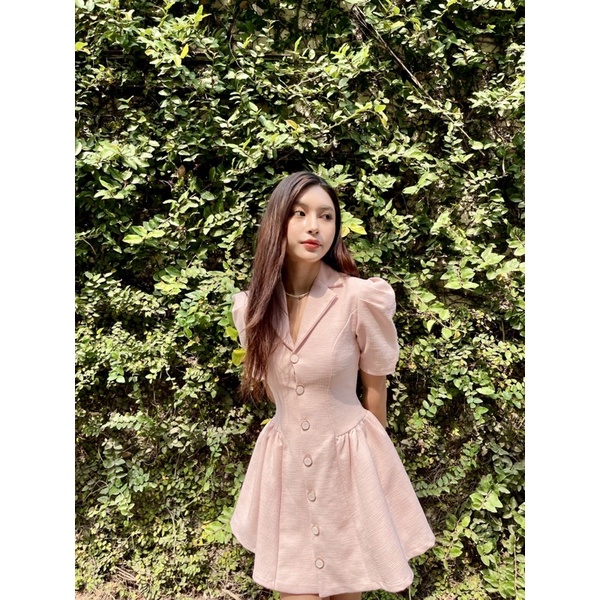 Đầm Vest kiểu nhúng eo