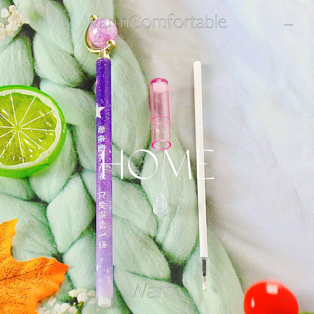 Bút Mực Gel Màu Đen Thiết Kế Sáng Tạo Cho Học Sinh / Văn Phòng