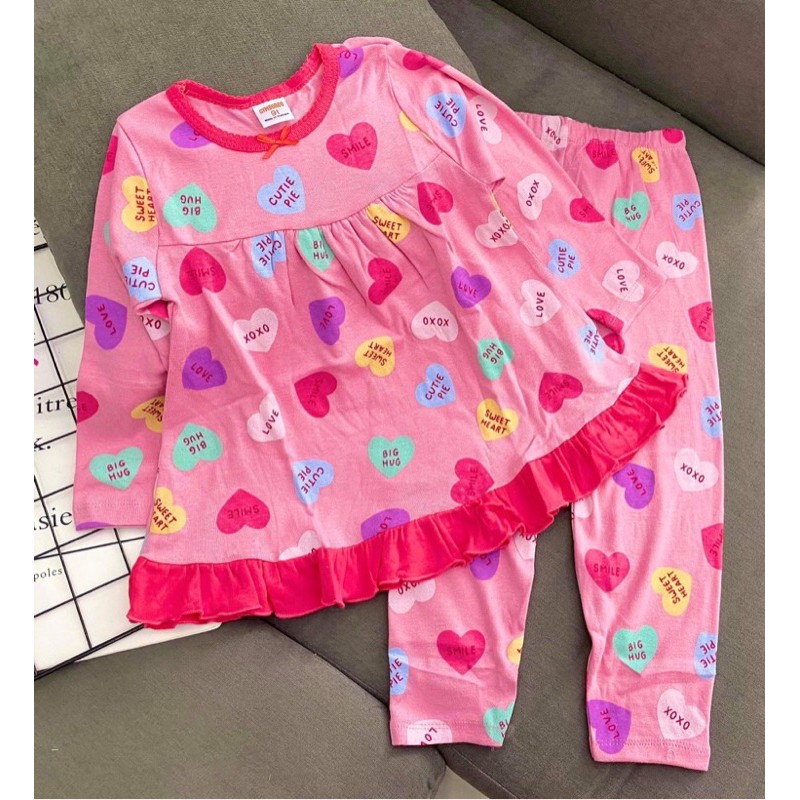 22-45 ký bộ babydoll dài tay size đại Borip bé 30 ký 28 ký 26 ký
