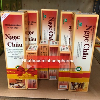 💥 Kem đánh răng dược liệu Ngọc Châu 125g ( không kèm khuyến mại )