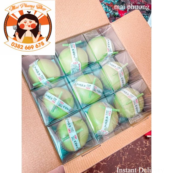Thạch hoa quả mix, thạch nguyên quả dưa lưới, măng cụt, đào cao cấp