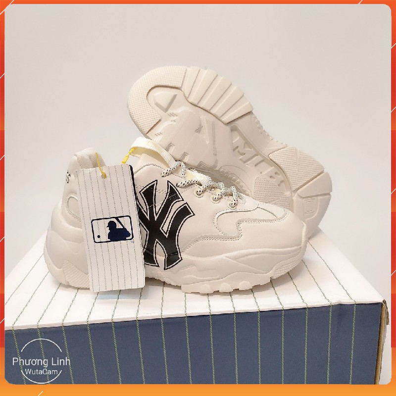 Giày thể thao nữ Phuong linh 86 shop giày Sneakers NY LA Hàn Quốc tăng chiều cao Nam Nữ bản đế tách chuẩn
