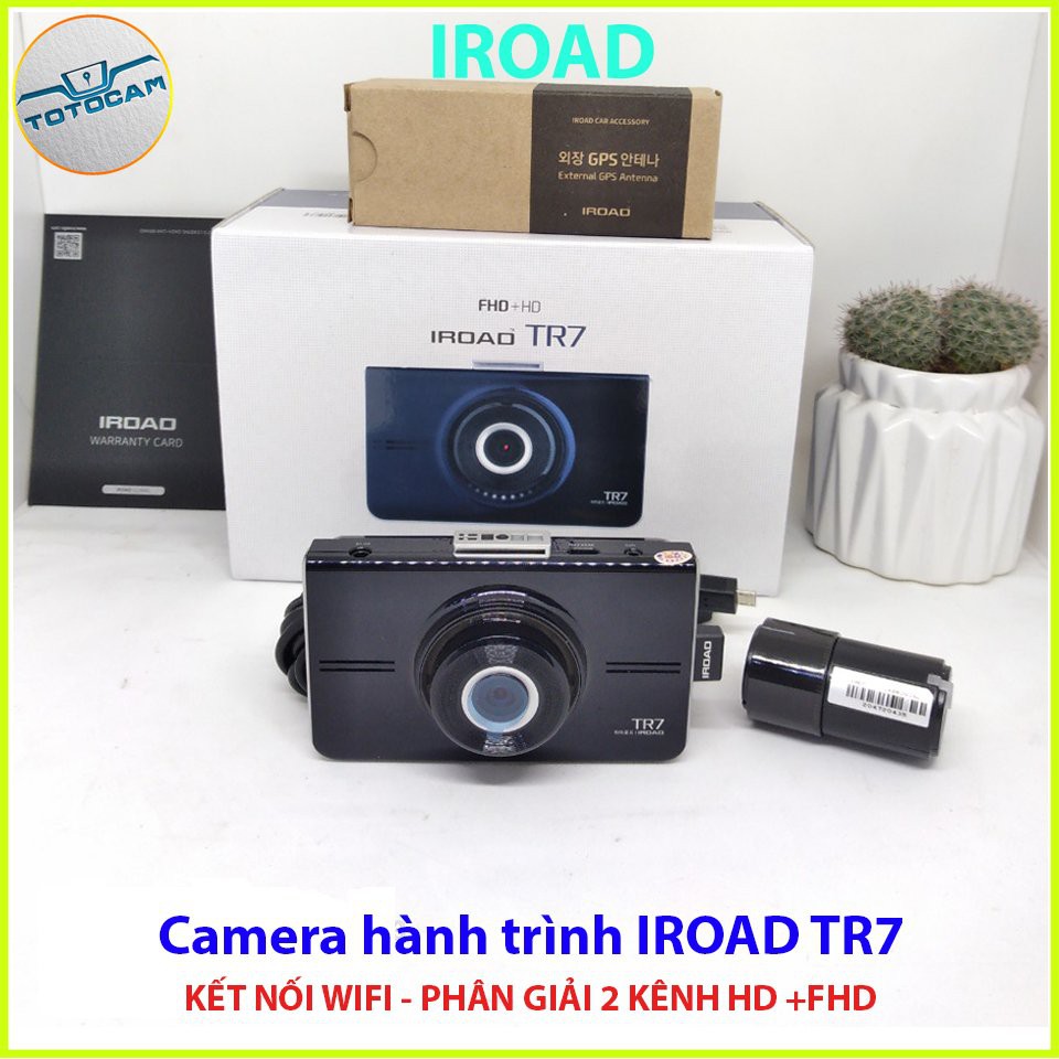 Camera Hành Trình Cho Ô Tô IROAD TR7 - Camera Hành Trình Nhỏ Gọn Siêu Nét