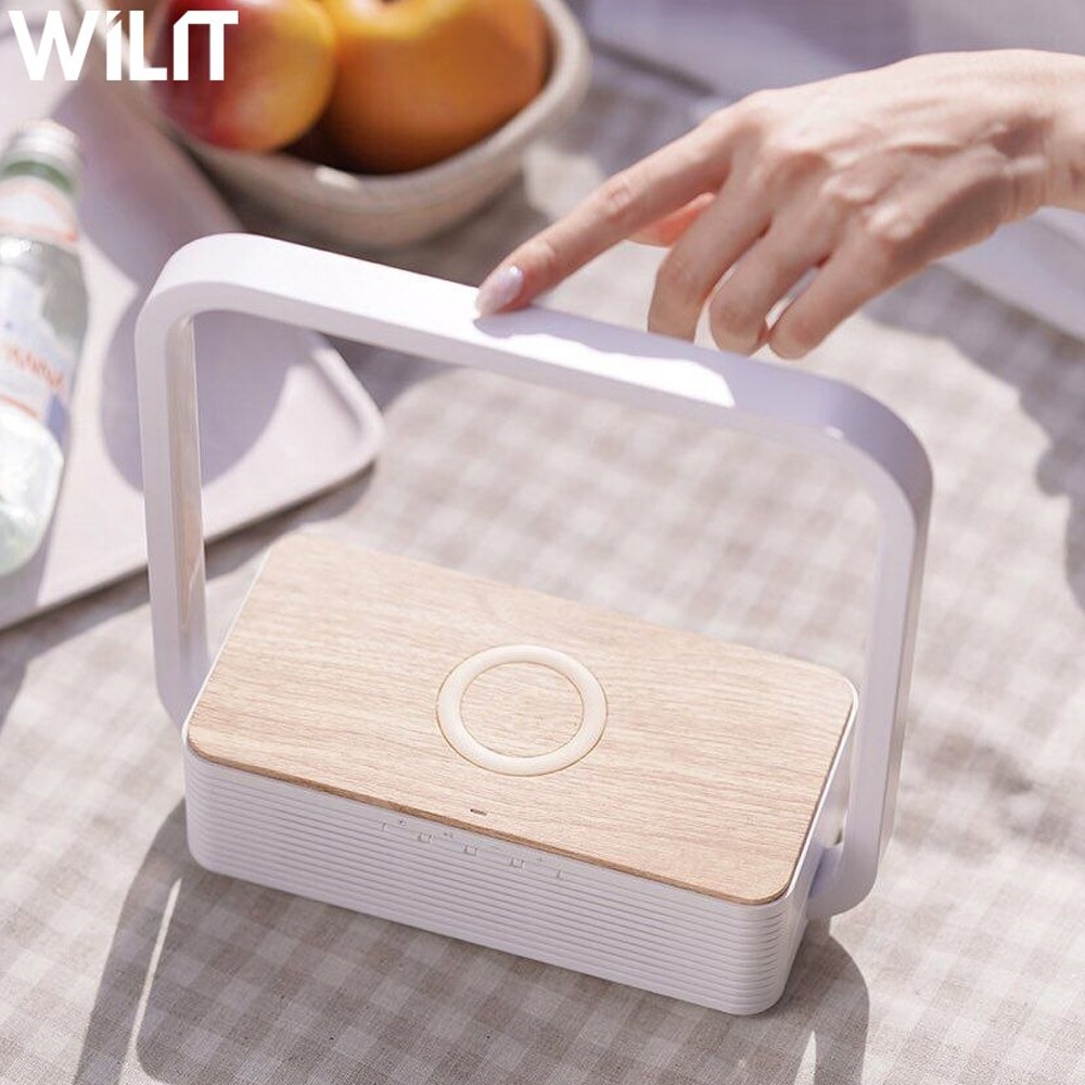 Đèn led Wilit A15B 3in1 kiêm loa và sạc không dây [nhập Đức chính hãng]