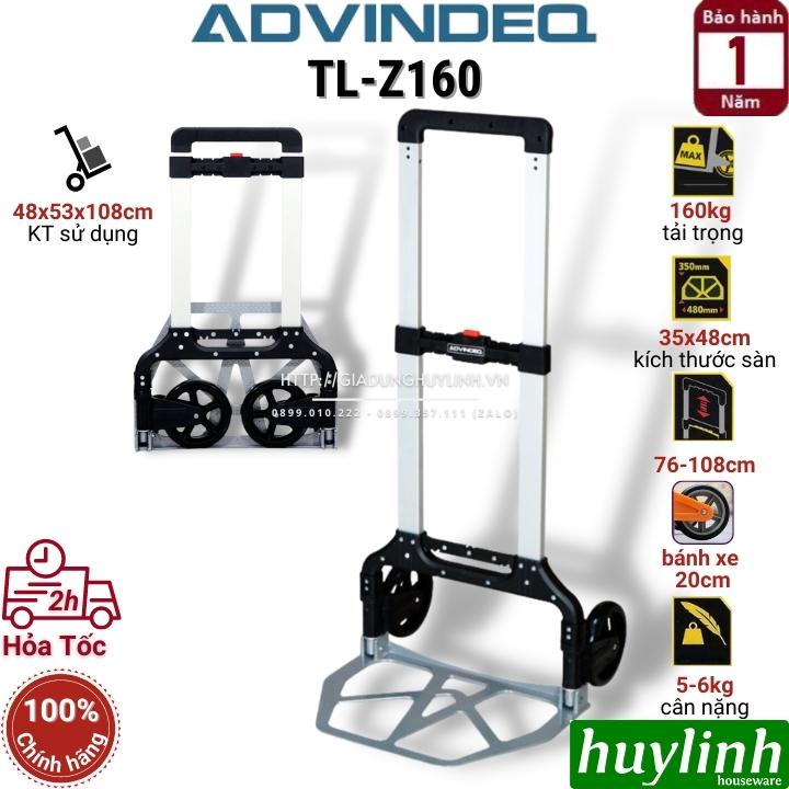 Xe đẩy hàng 2 bánh gấp gọn Advindeq TL-Z160 - 160kg