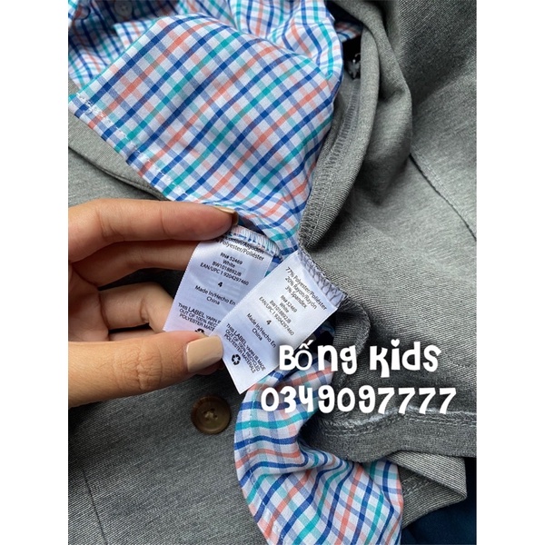 Set 2 Món Veston Bé Trai Công Tử WonderNation (không quần)