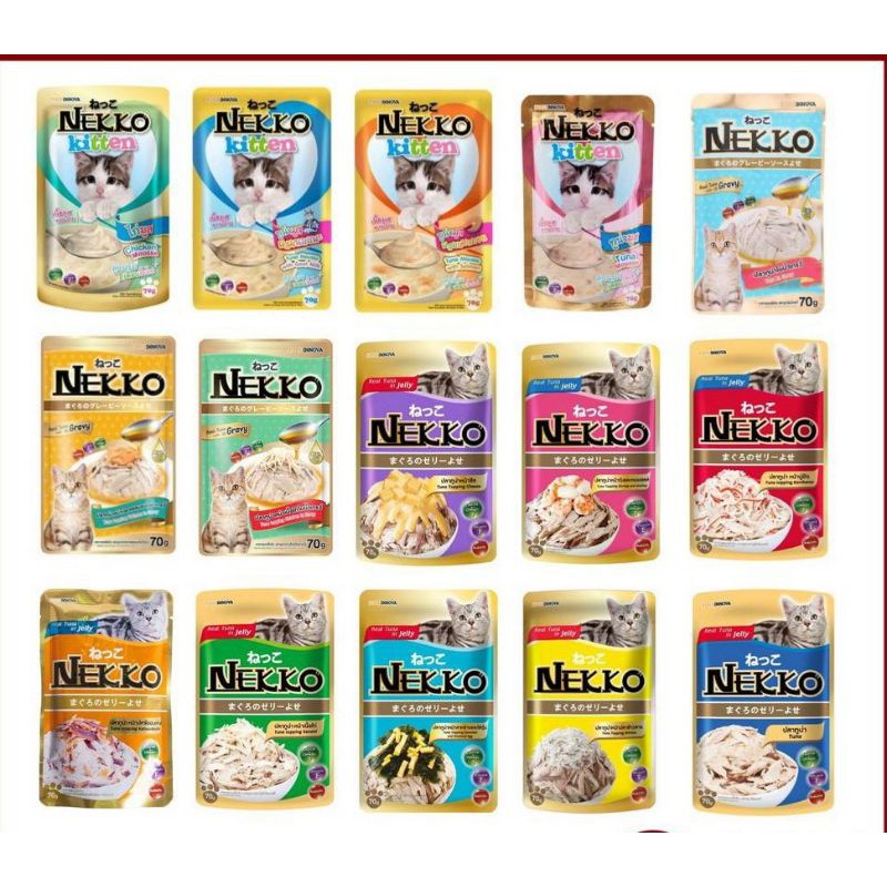 Pate Nekko combo 6 gói mix vị tự chọn