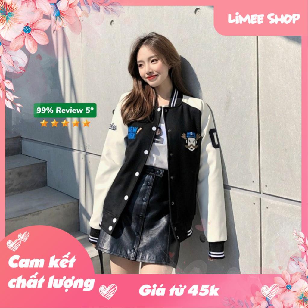 Áo khoác dù bomber KD3 nút bấm, thêu logo cực chất, kiểu dáng Hàn Quốc thời trang, năng động, trẻ trung, co giãn thoải m