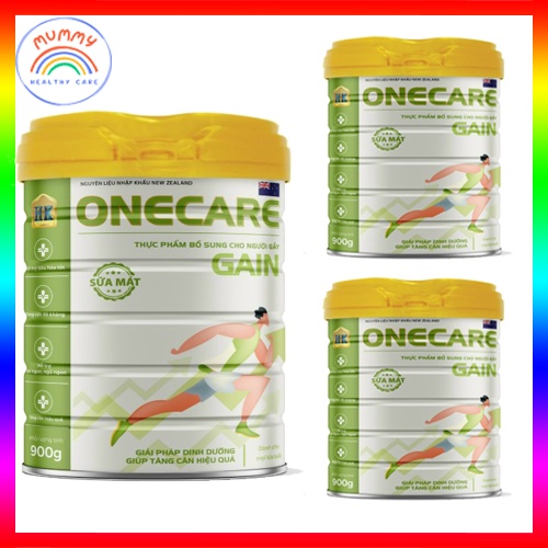 Sữa tăng cân Onecare Gain 900g– Dành cho người gầy cần tăng cân và trẻ suy dinh dưỡng từ 3 tuổi