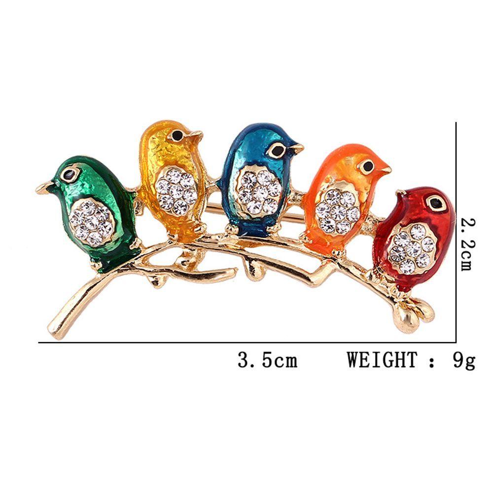 Ghim Cài Áo Hình MIQUEL|Phụ Kiện Thời Trang Hình Động Vật Tráng Men Tinh Tế