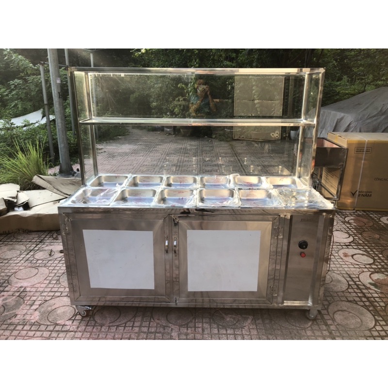 tủ hâm nóng thức ăn 12 khay