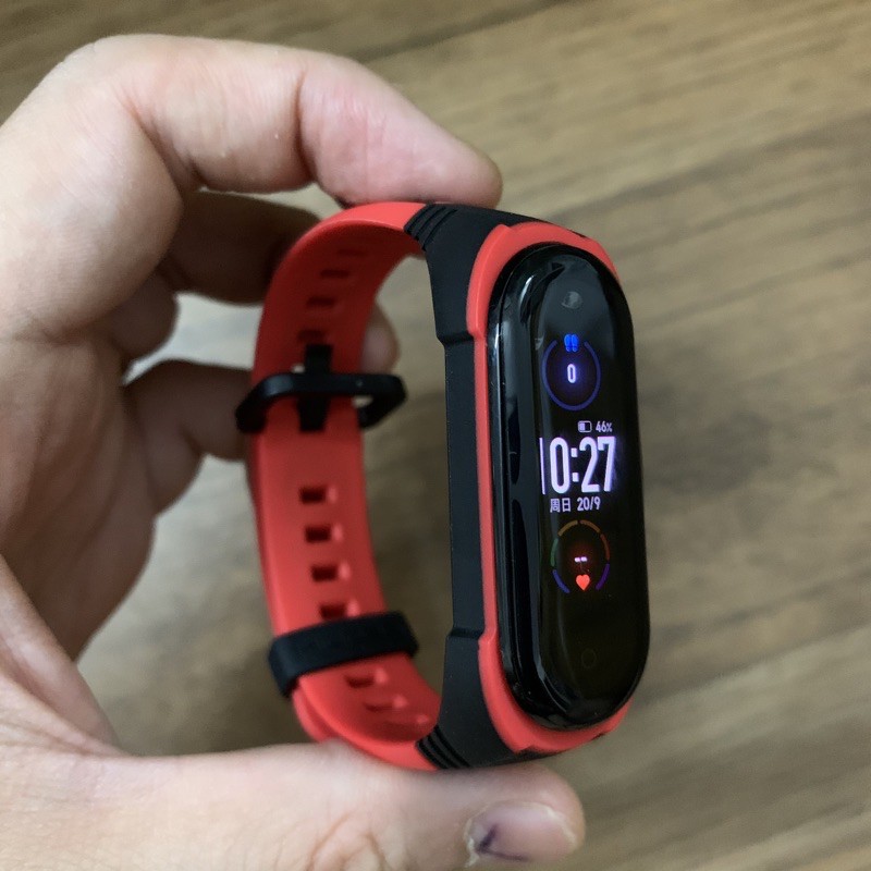 Dây đeo Mijobs thể thao phong cách cho Mi band 6/ Mi band 5 / Mi band 4 / Mi band 3 - Chính hãng Mijobs