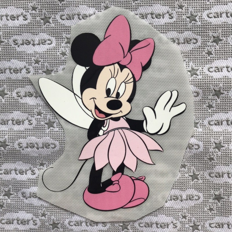 Hình dán nhiệt đủ size - chuột Minnie