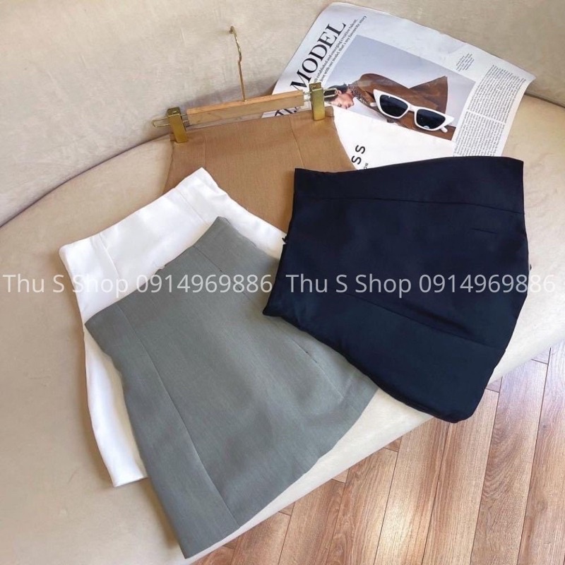 Chân Váy Kaki BIGSIZE Cạp Lưng Cao Dáng Chữ A Kiểu Xòe Phồng Tôn Eo