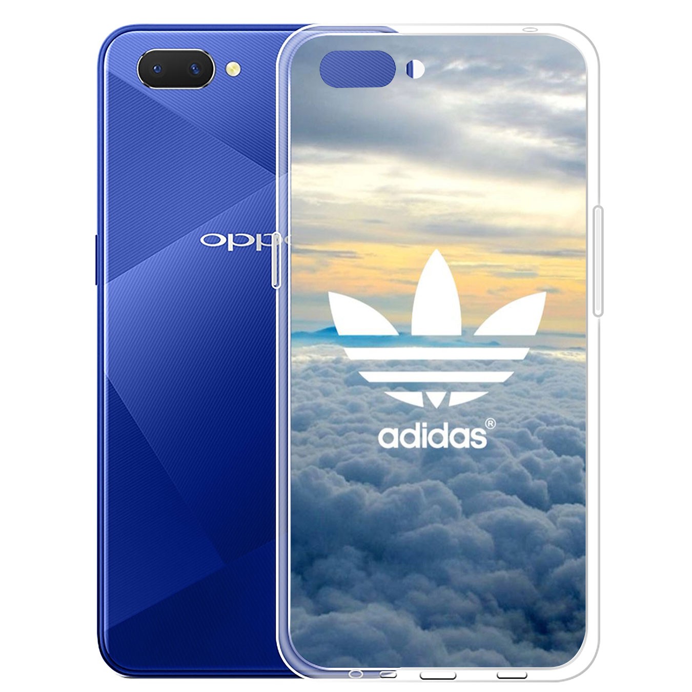 Ốp lưng silicon họa tiết logo Adidas cho Samsung Galaxy A11 A51 A01 A10 A20 A30 A50 A20S A30S A01 A10S