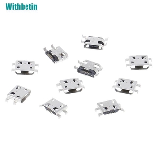 Set 10 Cổng Cắm Sạc micro usb type B 5 Chấu Chuyên Dụng