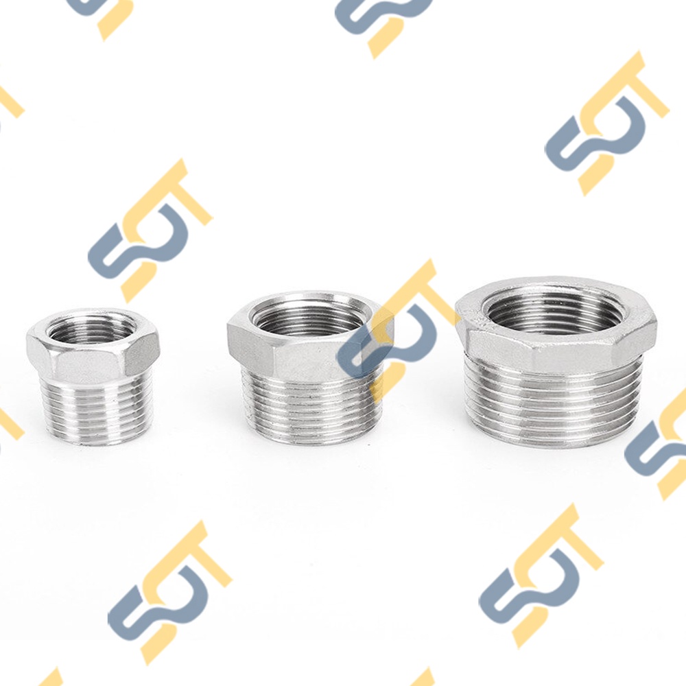 [NỐI CHUYỂN REN] G 2 in 60 DN50 Ren ngoài lớn NỐI Ren trong nhỏ tùy chọn bằng INOX (bush male to female) Cả rá Lơ ngược