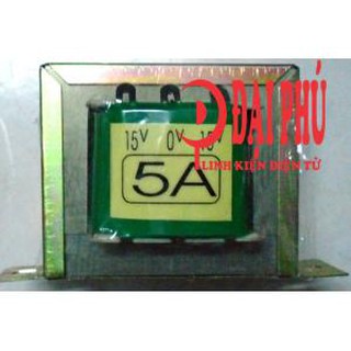 Biến áp 15v đôi 5a