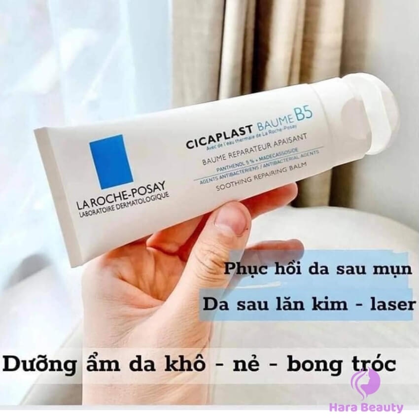 Kem dưỡng giúp làm dịu, làm mượt, làm mát &amp; phục hồi da phù hợp cho trẻ em La Roche-Posay Cicaplast Baume B5 40ml