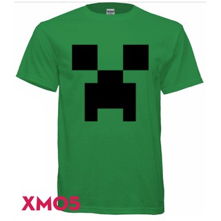 Áo thun Minecraft Creeper Face.