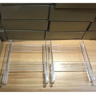 Chân gác đèn mica- 1 cặp  ( loại thẳng)