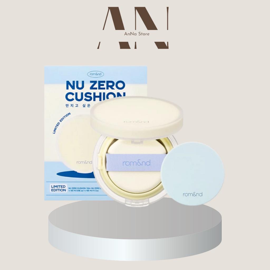 Phấn Nước Che Phủ Hoàn Hảo, Mỏng Nhẹ Tự Nhiên Romand Milk Grocery Nu Zero Cushion Mini