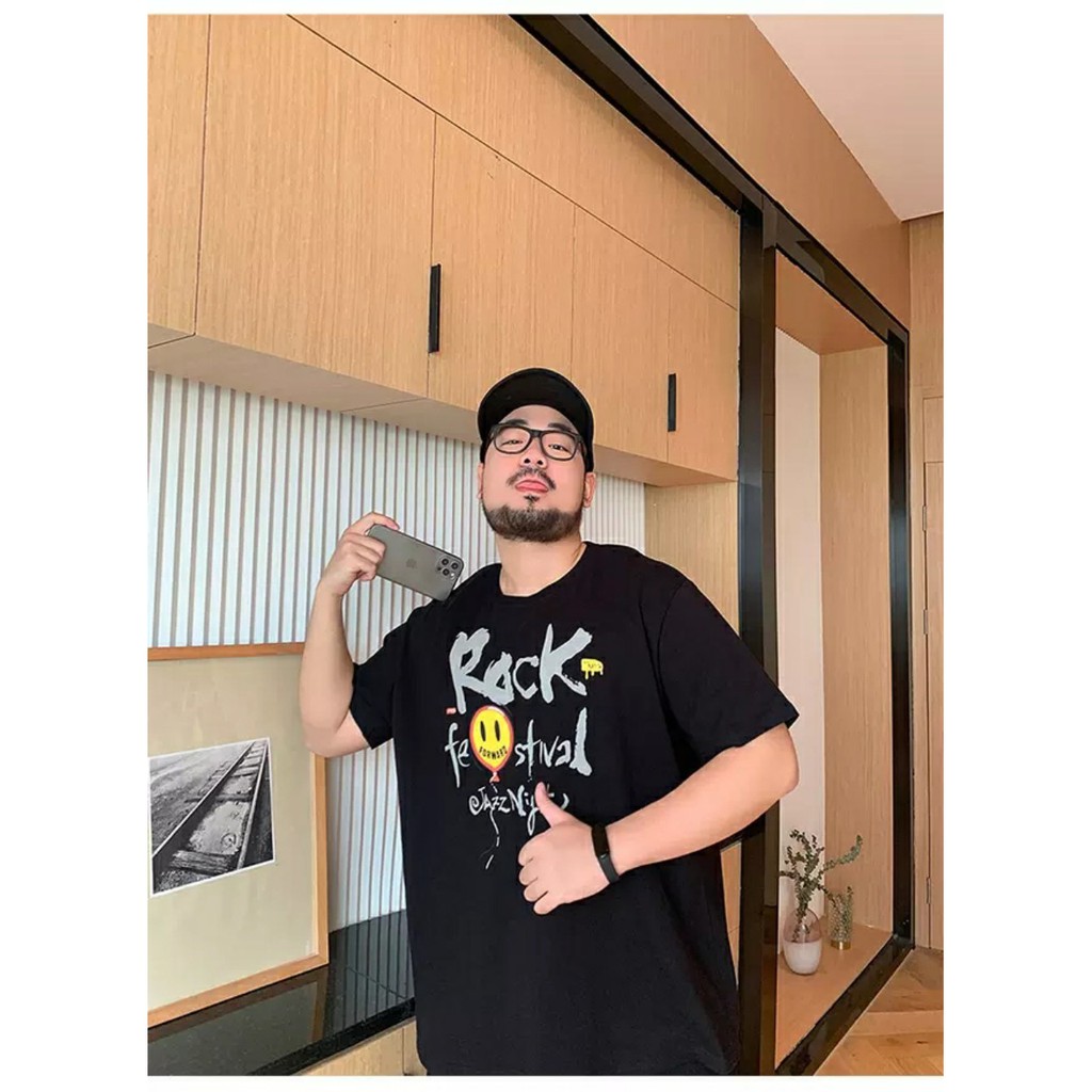 Áo Sweater Form Rộng Oversezi In Theo Phong Cách Hàn Quốc Năng Động Cho nam nữ mặt cười nghiêng | BigBuy360 - bigbuy360.vn