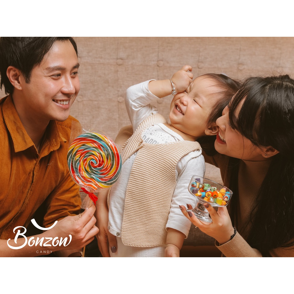 [Mã GROSALE1 giảm 8% đơn 500K] Kẹo mút cầu vồng, kẹo rainbow lollipop, kẹo trái cây