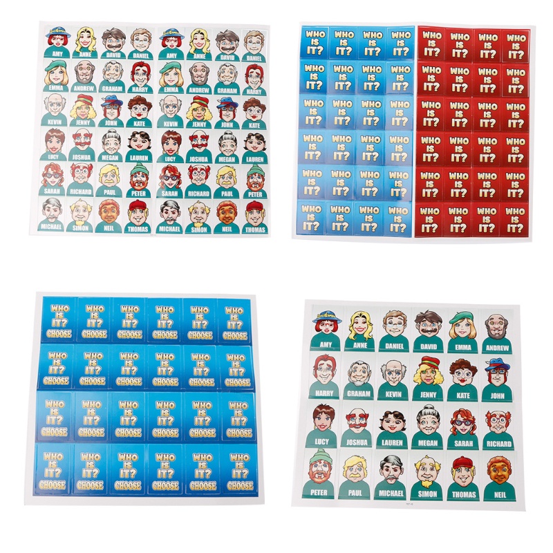Set đồ chơi đoán nhân vật dành cho trẻ em vui chơi với gia đình