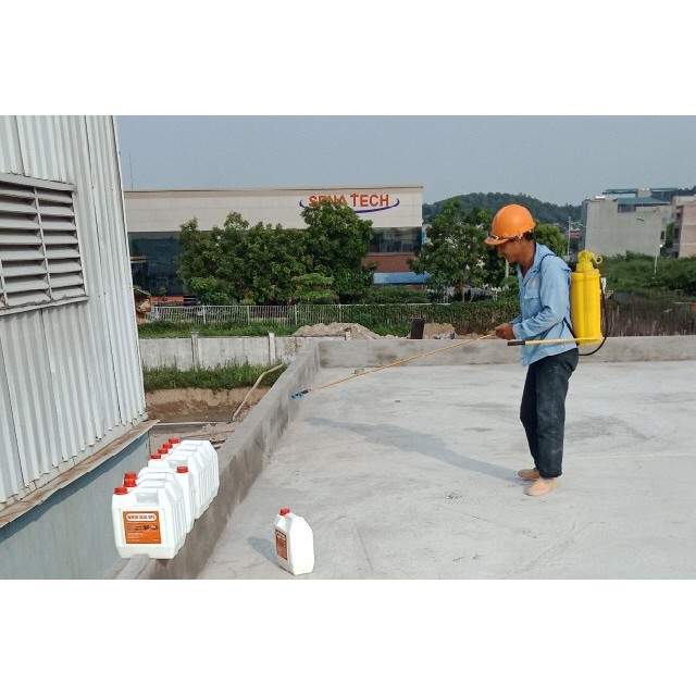 Water seal DPC là vật liệu chống thấm tinh thể thấm thấu, sản phẩm dùng để chống thấm ngược tường nhà,trần nhà