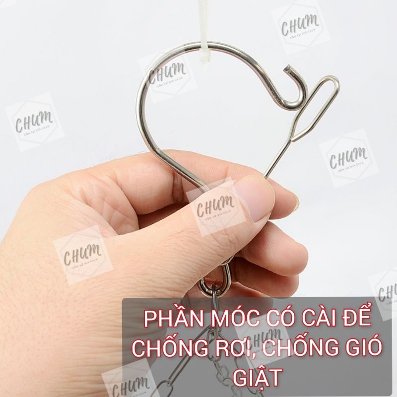 MÓC CHÙM TREO QUẦN ÁO, MÓC KẸP TREO TẤT , QUẦN ÁO SƠ SINH...