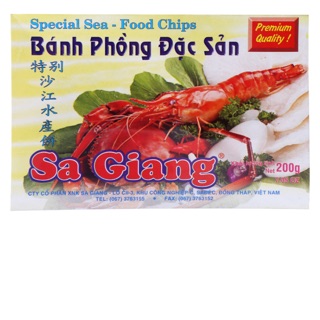 Bánh phồng đặc sản Sa Giang 200g