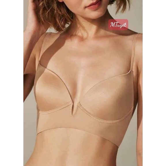 Áo bra hở lưng V ngực hàng QC