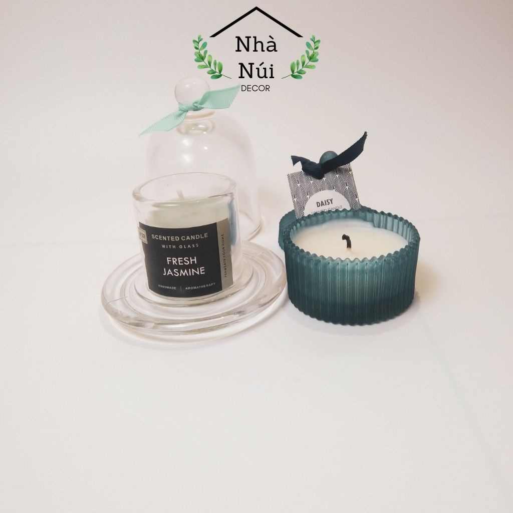 Combo quà tặng cho bạn gái 20 10 cho người yêu, 02 nến thơm phòng decor trang trí thư giãn Scented Candle Cup E4 E7