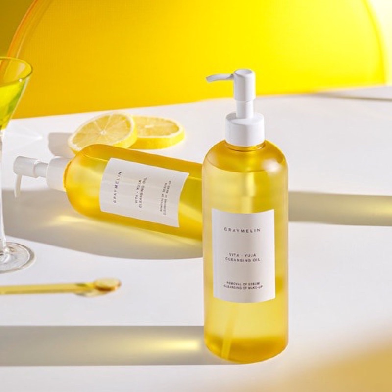 Dầu tẩy trang Graymelin sáng da VITA-YUJA Cleansing Oil 400ml