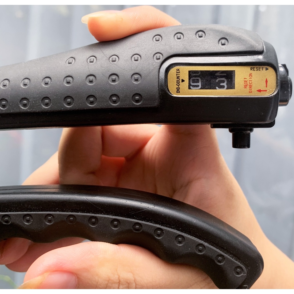 Kìm Tập Tay Chữ R Có Đếm Số, Kiềm Bóp Tập Cơ Tay Tăng Sức Bền Điều Chỉnh Lực 5 - 60kg