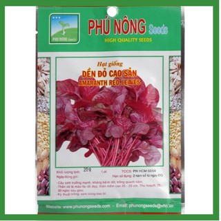 Hạt giống dền đỏ phú nông 20gr Dễ Trồng