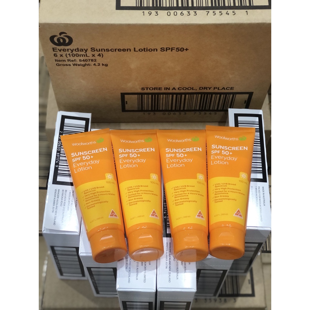 - Chống Nắng Body Nhập Úc - Woolworths Sunscreen - Giá Tốt Nhất Thị Trường - Date 2025